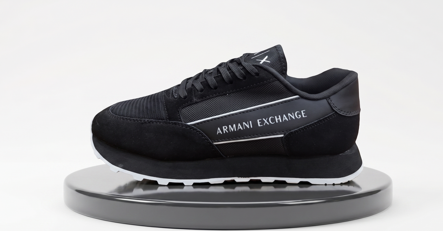 Zapatilla Caballero Armani Exchange "Black/White"
