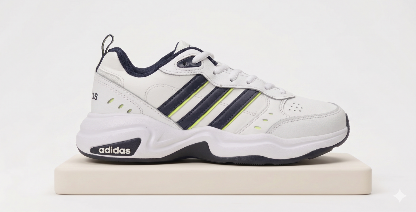 Zapatilla Hombre Adidas Strutter "Whitte/Blue/Lime"