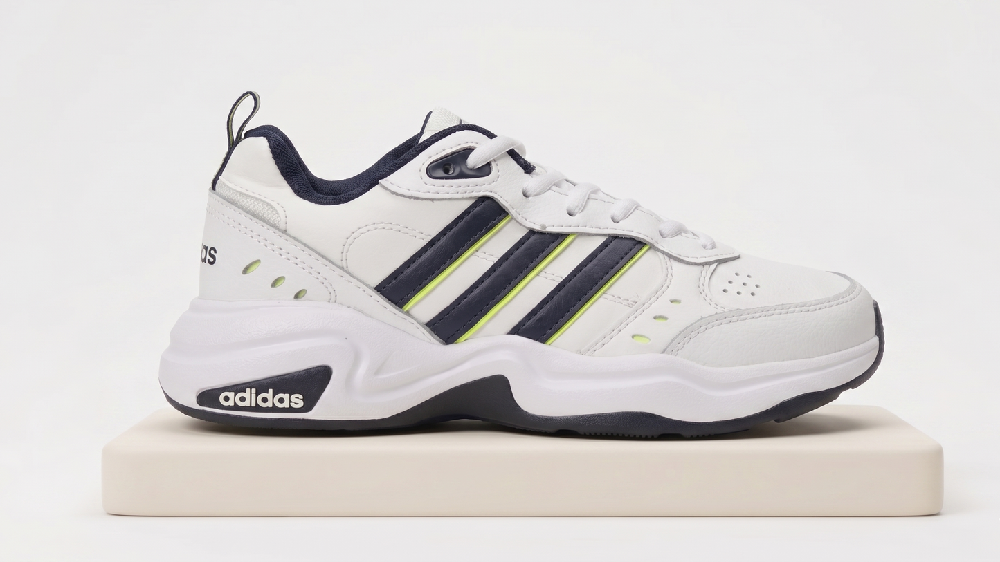 Zapatilla Hombre Adidas Strutter "Whitte/Blue/Lime"