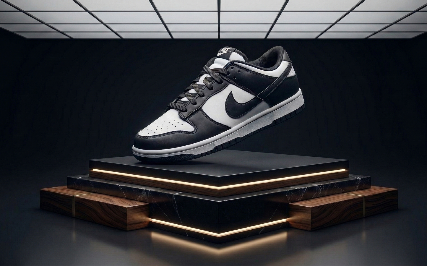 Zapatilla Hombre Nike Dunk Low Panda