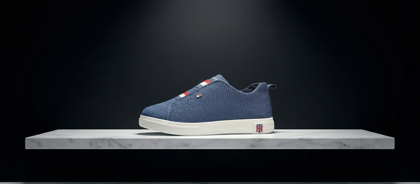 Zapatilla Caballero Tommy Hilfiger Blue Elastic