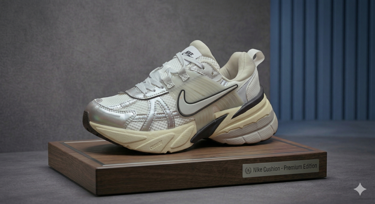 Zapatilla Hombre Nike V2K Run Metallic Silver
