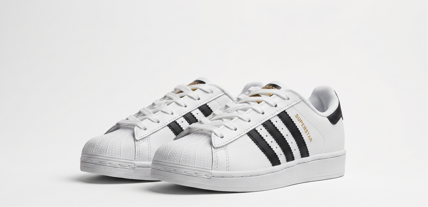 Zapatilla Dama Adidas Superstar "White/Black"