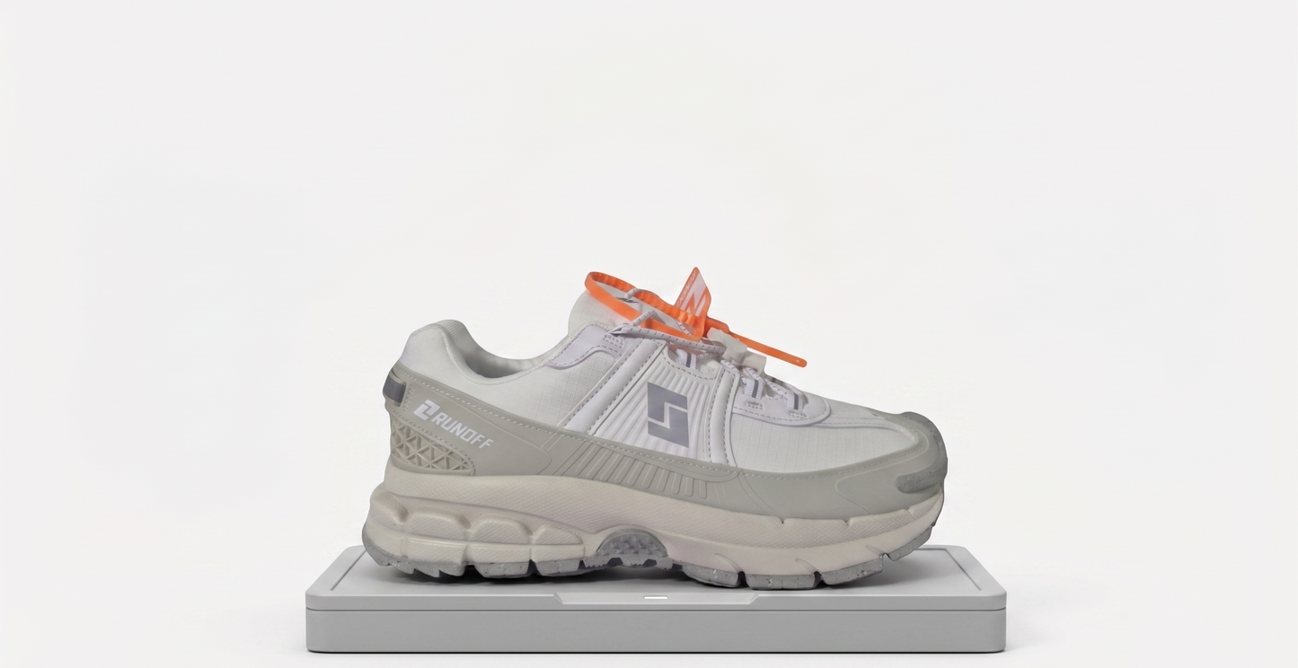 Zapatillas Hombre Runoff "White/Grey"