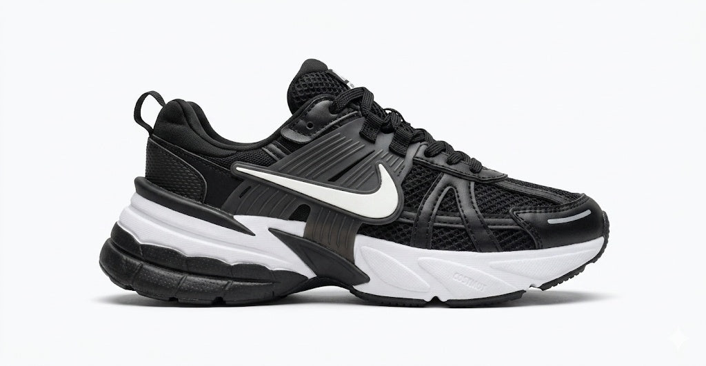 Zapatilla Dama Nike V2K Run "Black/White"