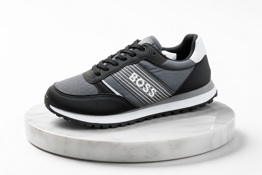 Zapatilla Caballero Hugo Boss "Black/Grey"