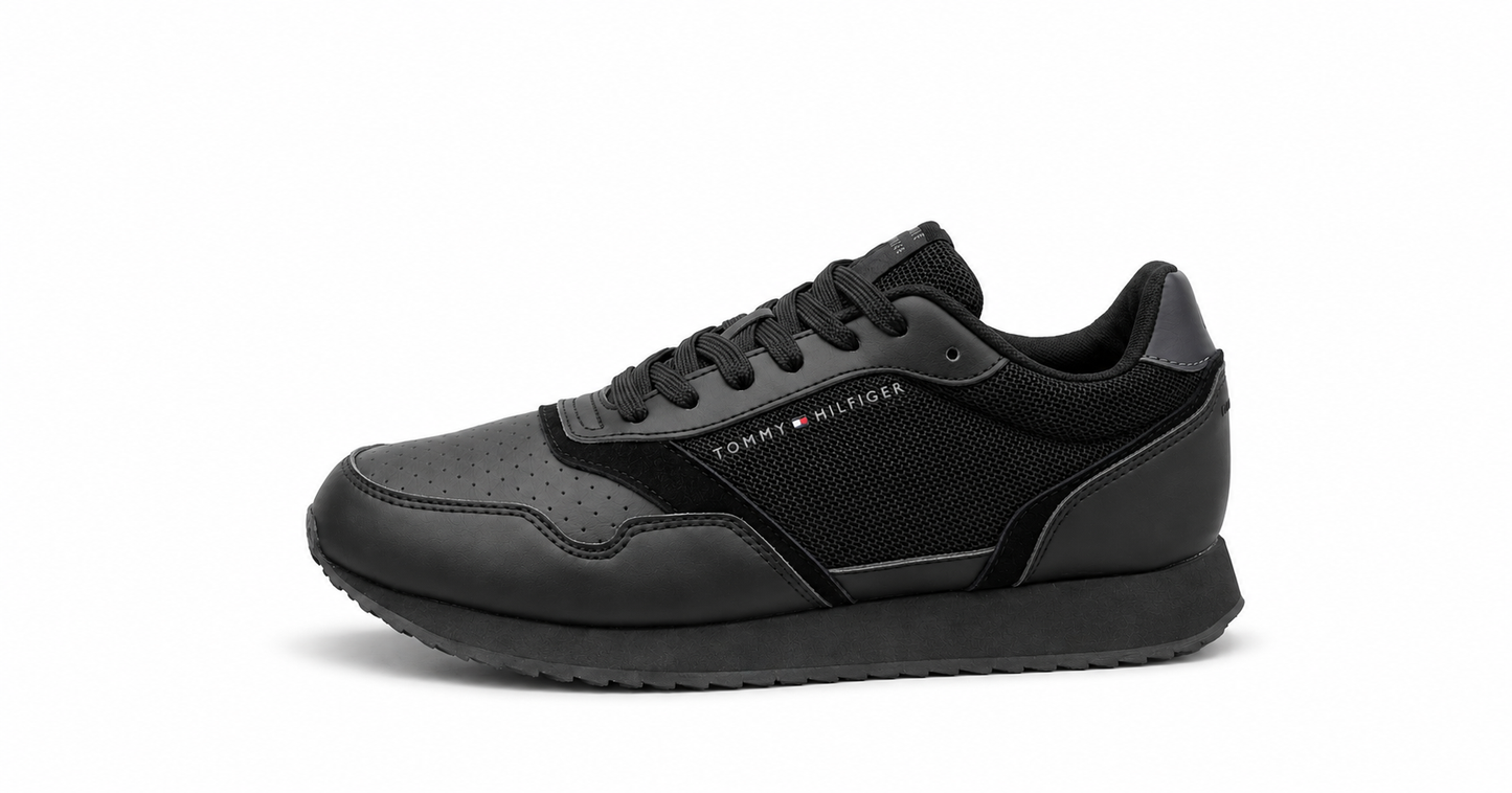 Zapatilla Caballero Tommy Hilfiger "Black/Grey"