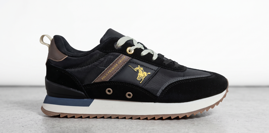Zapatillas Caballero Polo Premier Group "Black"