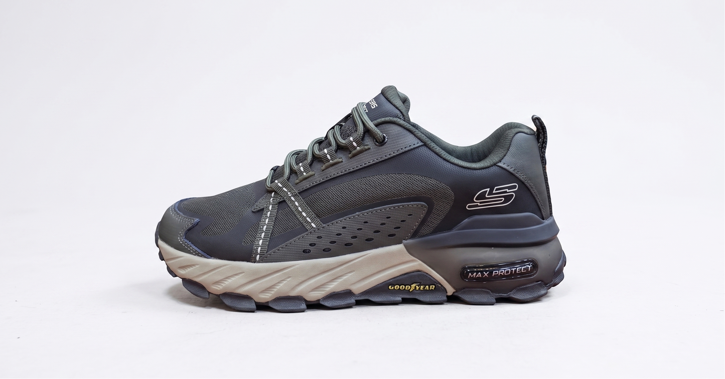 Zapatilla Hombre Skechers Max Protect "Dark Green"