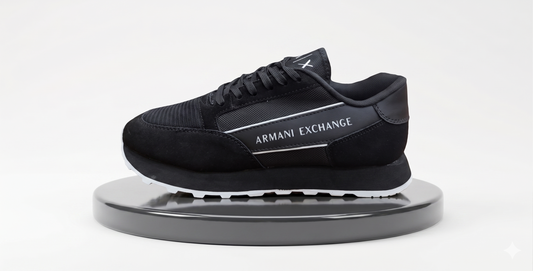 Zapatilla Caballero Armani Exchange "Black/White"
