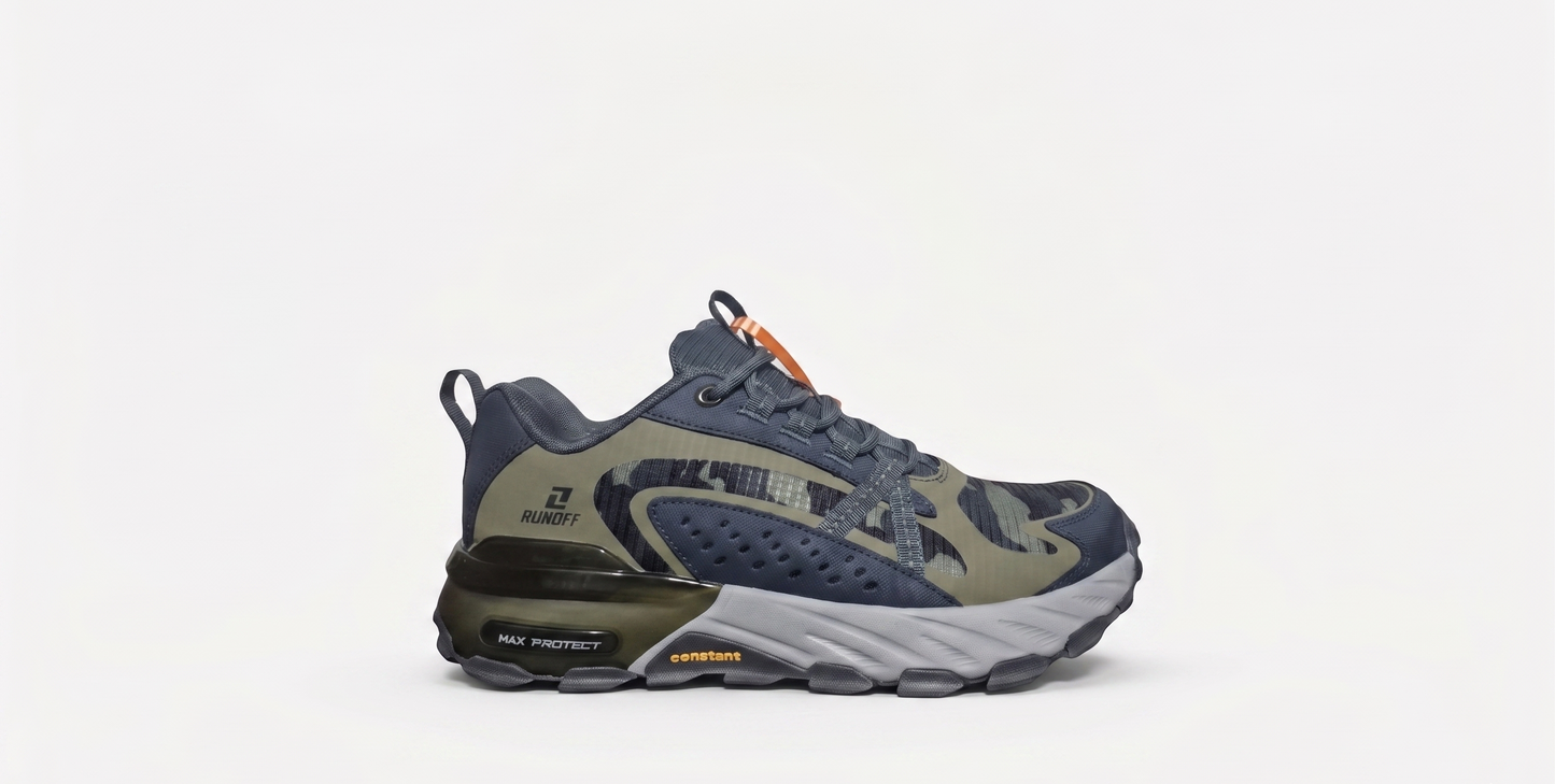 Zapatillas Hombre Runoff Max Protect "Brown/Purple"
