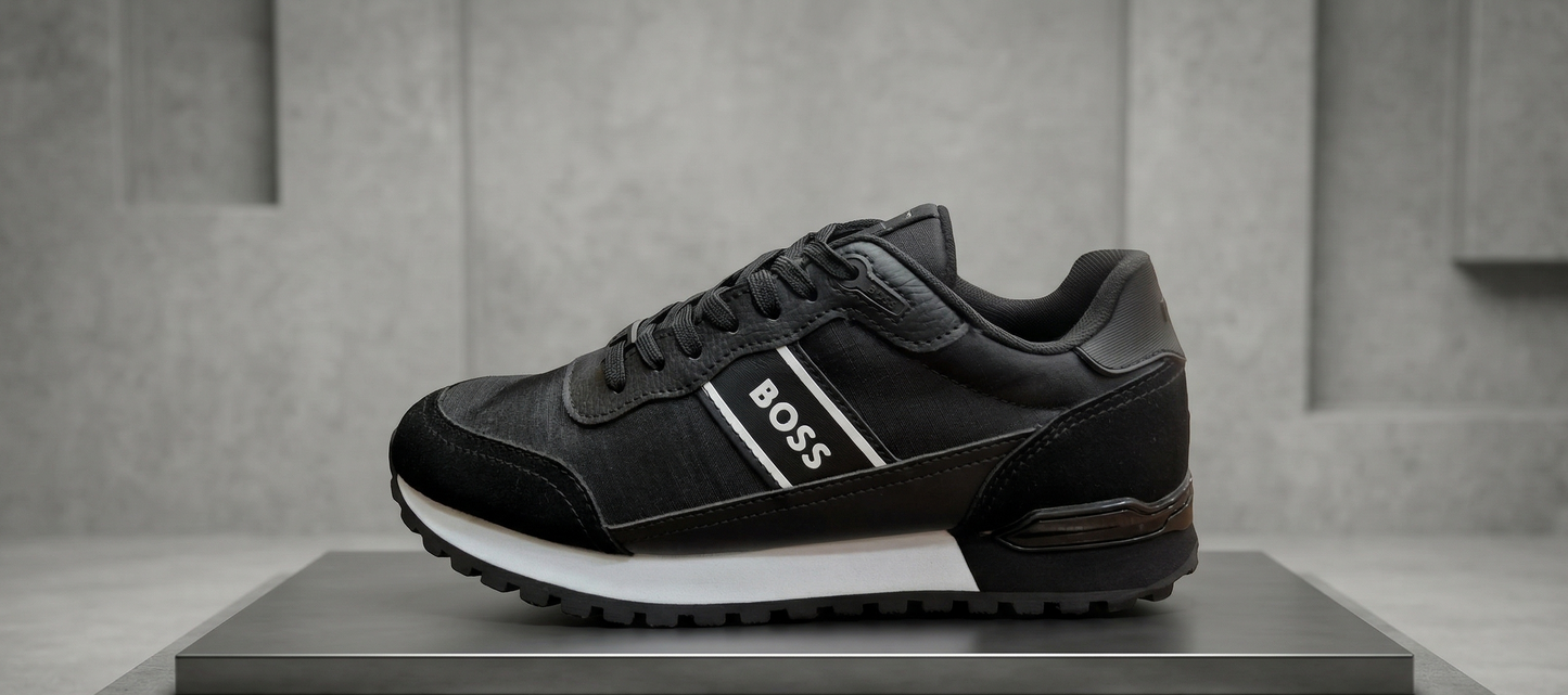 Zapatilla Caballero Hugo Boss Parkour Runner "Black/White"