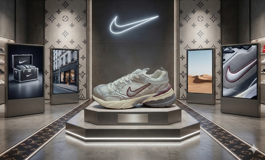 Zapatilla Hombre Nike V2K Plateado
