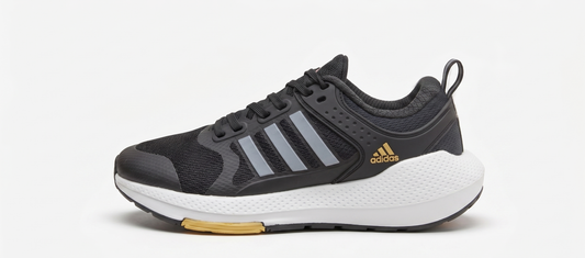 Zapatilla Hombre Adidas EQ21 Run 2.0 Bounce Edición Negro - Amarillo