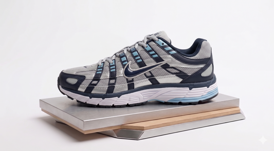 Zapatilla Hombre Nike P6000 "Metallic Silver/Blue"
