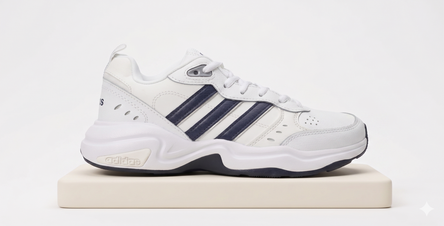 Zapatilla Hombre Adidas Strutter "White/Blue"