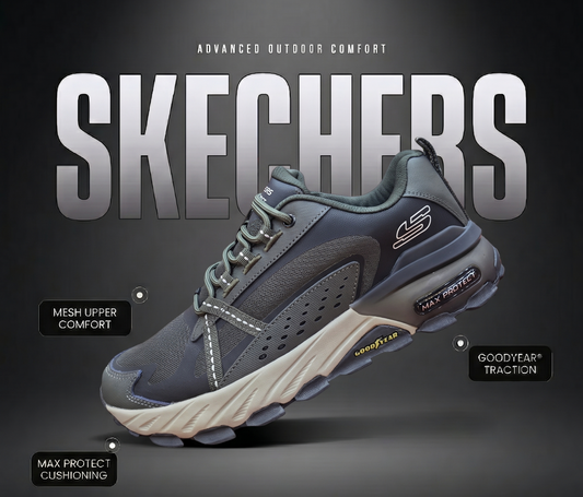 Zapatilla Hombre Skechers Max Protect "Dark Green"