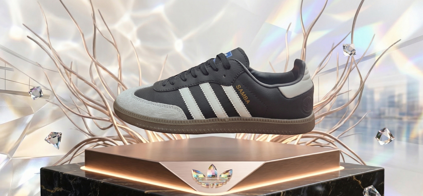 Zapatilla Caballero Adidas - Samba OG Black Grey Gum