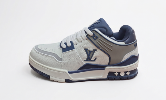 Zapatilla Caballero Louis Vuitton Trainer "White/Blue"