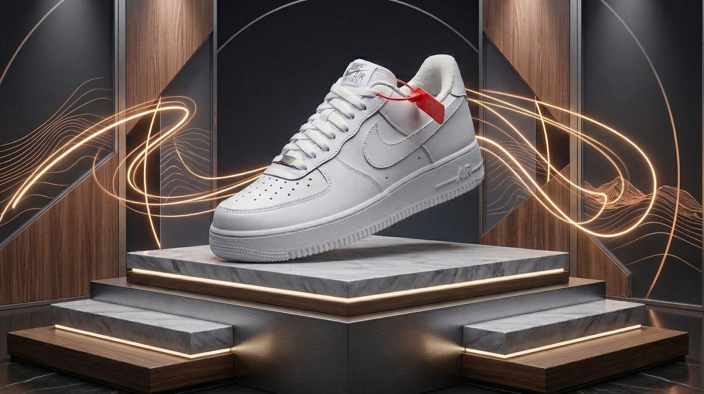 Zapatilla Hombre Nike Air Force One Blanca