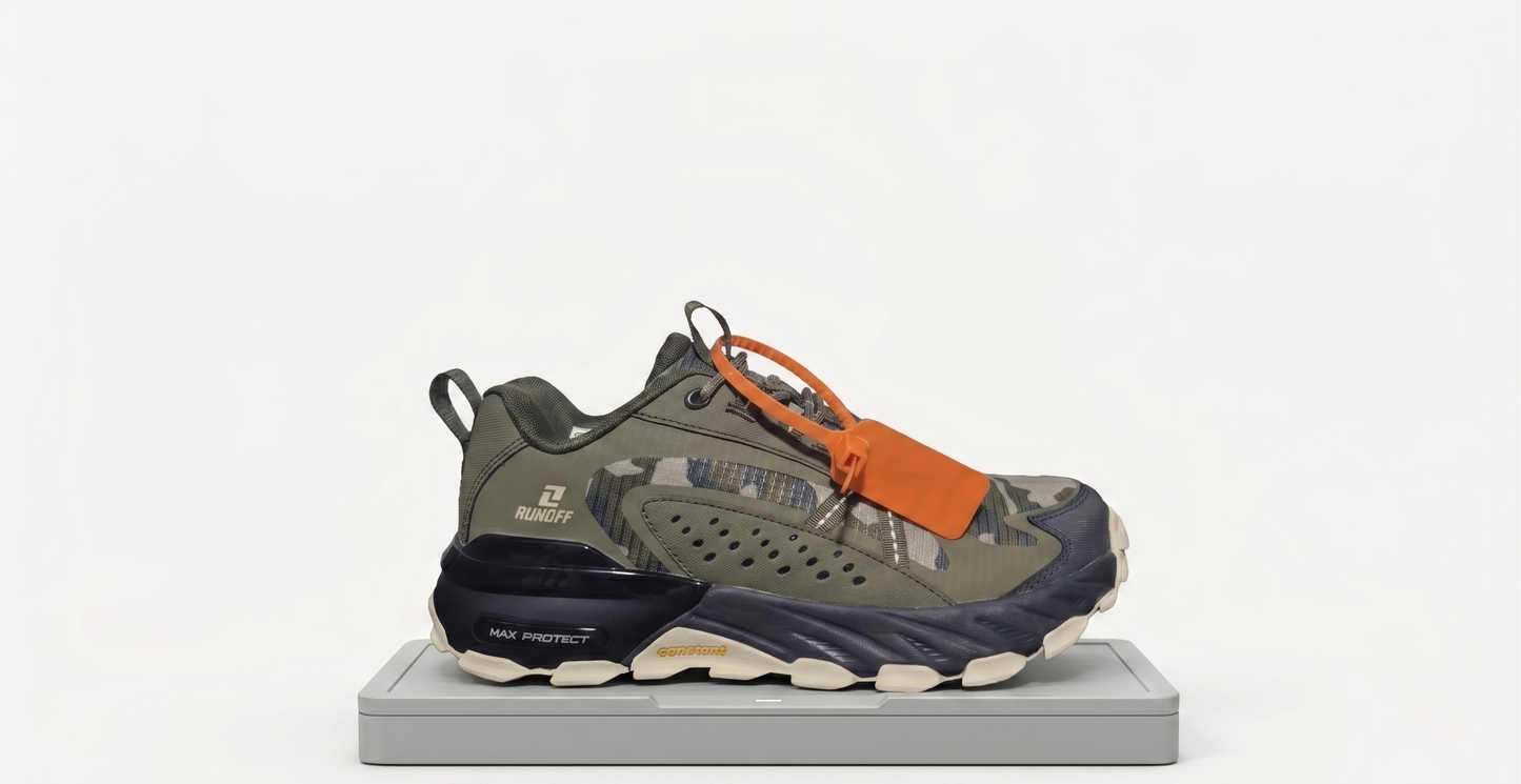 Zapatillas Hombre Runoff Max Protect "Brown/Beige"